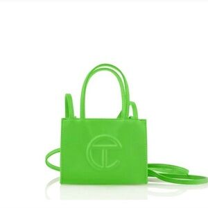 NWT Telfar Small Shopping Bag highlighter Green 🙅‍♂️🔹️SOLD OUT🔹️🙅‍♂️